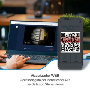 CAMARA INTERIOR WI-FI HD VISIÓN 360 STEREN