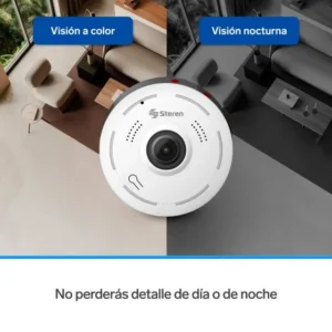 CAMARA INTERIOR WI-FI HD VISIÓN 360 STEREN