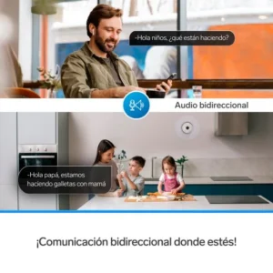 CAMARA INTERIOR WI-FI HD VISIÓN 360 STEREN