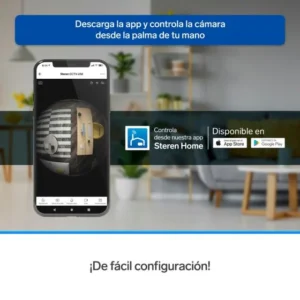 CAMARA INTERIOR WI-FI HD VISIÓN 360 STEREN