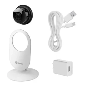 CAMARA INTERIOR WIFI 1080P CON MONITOREO POR INTERNET STEREN
