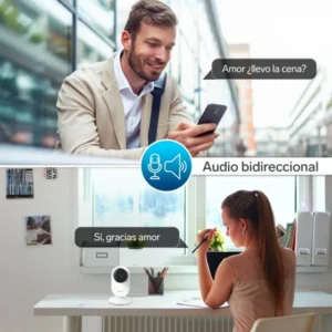 CAMARA INTERIOR WIFI 1080P CON MONITOREO POR INTERNET STEREN