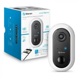 CAMARA DE SEGURIDAD WIFI FULL HD FIJA COON BATERIA STEREN