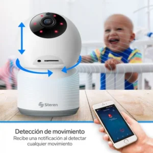CAMARA INTERIOR WIFI CON MONITOREO POR INTERNET STEREN