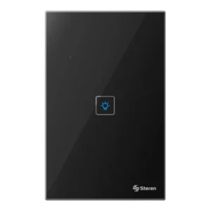 CARATULA/PLACA NEGRA TOUCH STEREN