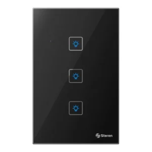 INTERRUPTOR (TOUCH) «TRIPLE» WiFi DE PARED. STEREN