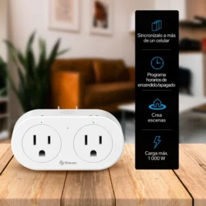 ECNCHUFE WI-FI DOBLE  STEREN