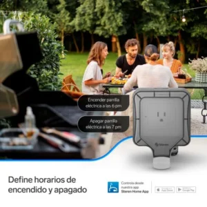 ENCHUFE WIFI PARA EXTERIOR STEREN