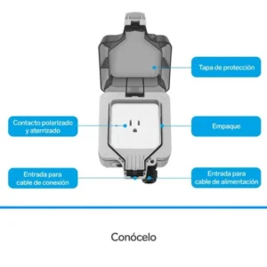 ENCHUFE WIFI PARA EXTERIOR STEREN