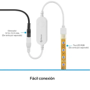CONTROLADOR WI-FI PARA TIRA LED RGB STEREN