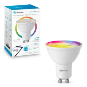 FOCO LED DICROICO Wi-Fi multicolor, de 5 W STEREN
