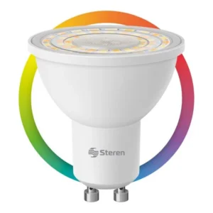 FOCO LED DICROICO Wi-Fi multicolor, de 5 W STEREN