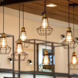 SET DE 3 FOCOS LED VINTAGE WIFI DE 4,5 W