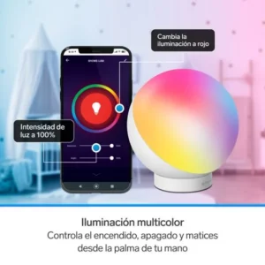 LAMPARA LED WIFI RGB PARA ESCRITORIO STEREN