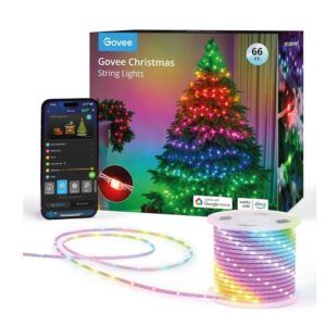 LUCES INTELIGENTES RGB PARA ARBOL DE NAVIDAD GOVEE