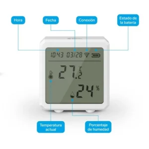 SENSOR WI-Fl DE TEMPERATURA Y HUMEDAD STEREN
