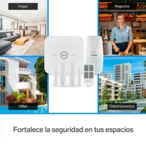 SISTEMA DE SEGURIDAD WIFI CON 3 SENSORES STEREN