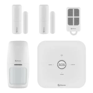 SISTEMA DE SEGURIDAD WIFI CON 3 SENSORES STEREN