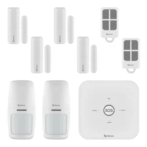 SISTEMA DE SEGURIDAD WIFI CON 6 SENSORES STEREN