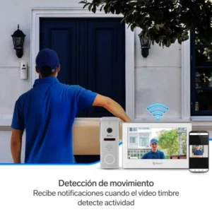 VIDEO TIMBRE WIFI CON PANTALLA A COLOR STEREN