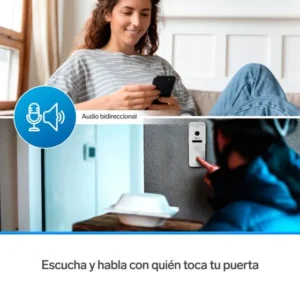 VIDEO TIMBRE WIFI CON PANTALLA A COLOR STEREN