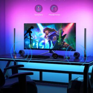 BARRAS DE LUZ INTELIGENTES PARA JUEGOS H6047 GOVEE