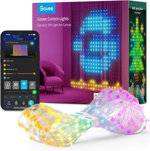 LUCES INTELIGENTES PARA CORTINAS GOVEE